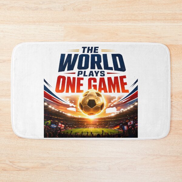 Item preview, the world plays one game, fifa 2026, fifa tshirt, fifa 2026 gift designed and sold by TrueArtVibes.