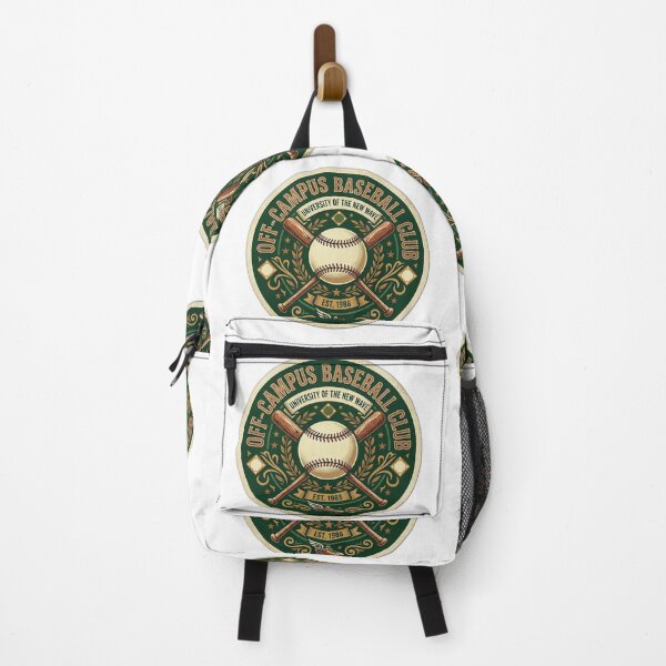 Item preview, UNOFFICIAL Off-Campus Baseball Sticker - Vintage University Athletics Club Emblem designed and sold by Fatomfatom.