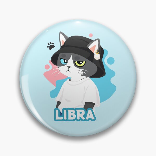 Item preview, Libra Grumpy Cat designed and sold by Kau_eunoia_arte.