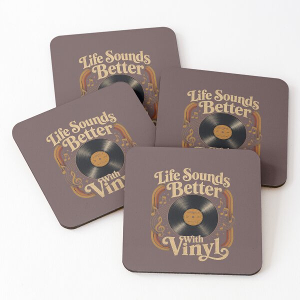 Item preview, Life Sounds Better With Vinyl designed and sold by NeoSakura.