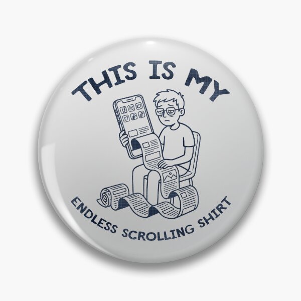 Item preview, This Is My Endless Scrolling Shirt designed and sold by R-A Designs.