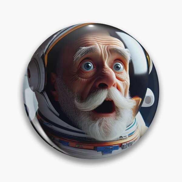 Item preview, Old Man in a space suit in Space designed and sold by Colin Bentham.