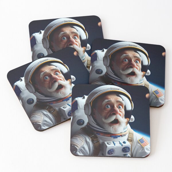 Item preview, Old Man in a space suit in Space designed and sold by Colin Bentham.