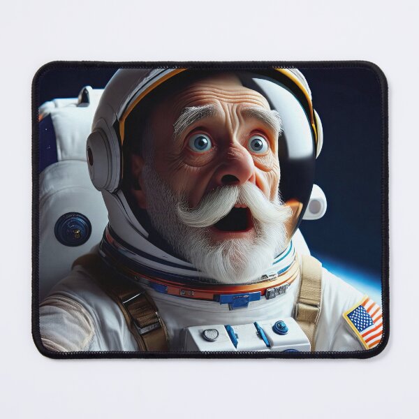 Item preview, Old Man in a space suit in Space designed and sold by Colin Bentham.