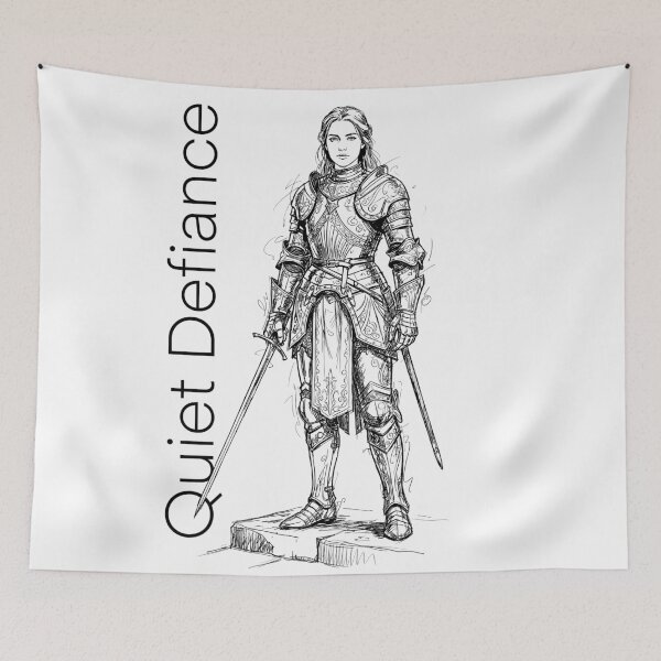 Item preview, Silent Vigil - Female Knight  designed and sold by bapupa.