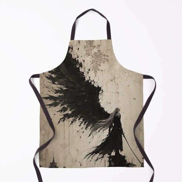 Item preview, Fallen Shadow Angel | Dark Fantasy Winged Swordsman | Gothic Warrior Art Print designed and sold by Dyan4.