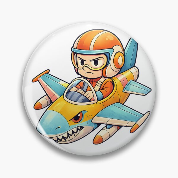 Item preview, Shark Plane Trippy Shirt designed and sold by SoftSproutstu.