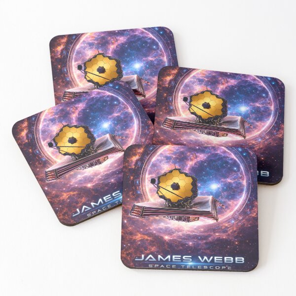 Item preview, James Webb Telescope Cosmic Portal designed and sold by CuboBisiani virtual creative design.