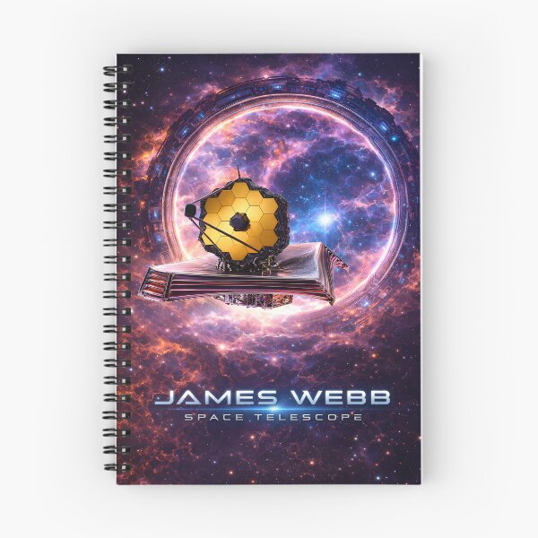 Item preview, James Webb Telescope Cosmic Portal designed and sold by CuboBisiani virtual creative design.