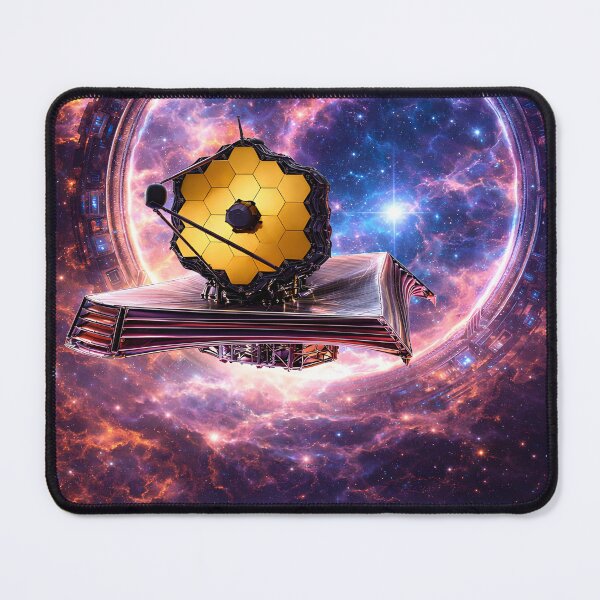 Item preview, James Webb Telescope Cosmic Portal designed and sold by CuboBisiani virtual creative design.