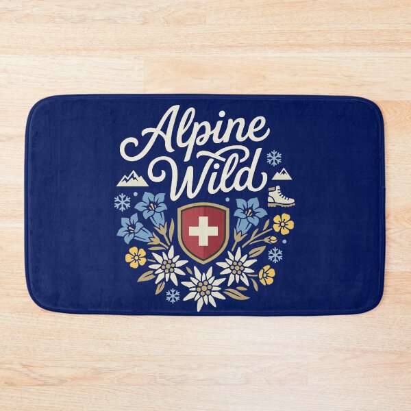 Item preview, Alpine Wild Hiking in Switzerland designed and sold by AntiqueImages.