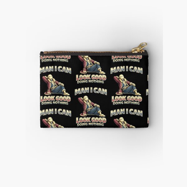 Item preview, Man I Can Look Good Doing Nothing Funny Lazy Quote designed and sold by TeeTimeTreasure.