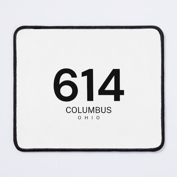 Item preview, 614 Columbus Ohio Minimalist Area Code designed and sold by Paper Drip.