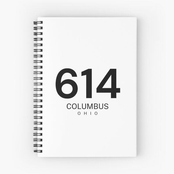 Item preview, 614 Columbus Ohio Minimalist Area Code designed and sold by Paper Drip.