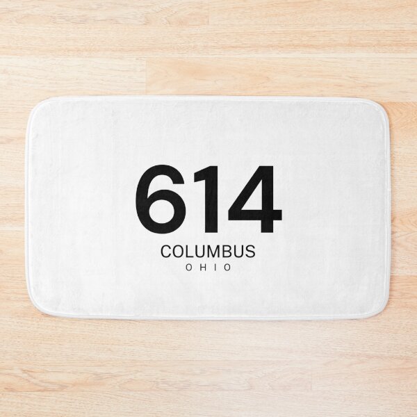 Item preview, 614 Columbus Ohio Minimalist Area Code designed and sold by Paper Drip.