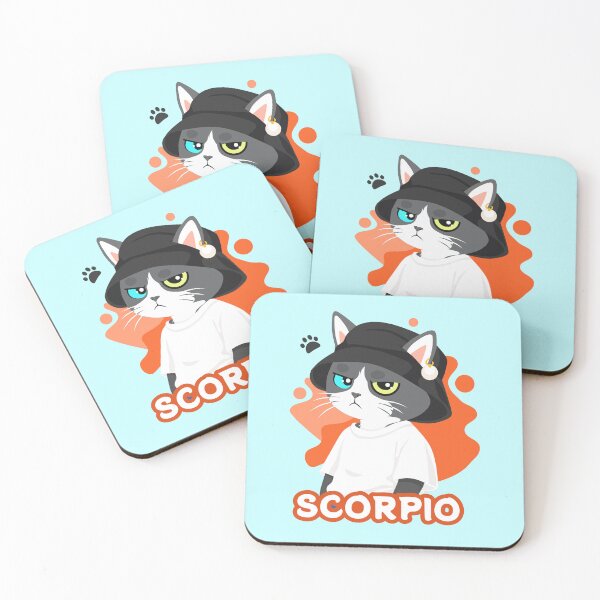 Item preview, Scorpio Grumpy Cat designed and sold by Kau_eunoia_arte.