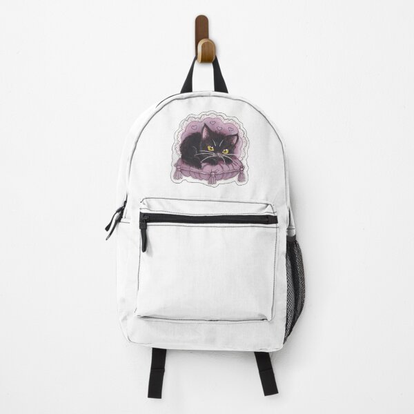 Item preview, Cooshie Kitty — Cute Hand Drawn Gothic Cat Art designed and sold by Darkfully-Done.