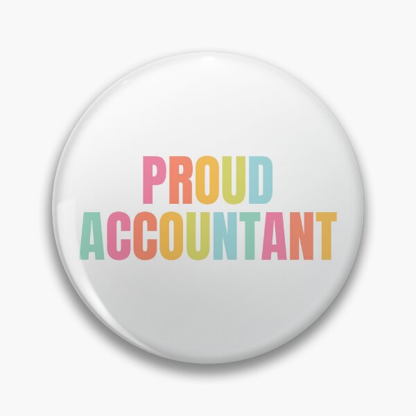 Item preview, Proud Accountant Pastel Typography – Cute CPA Graduation & Career Gift designed and sold by Aesthetic Crew.