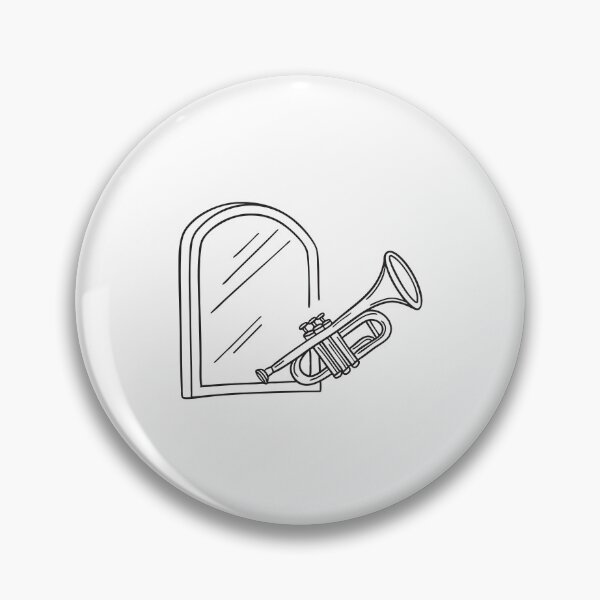 Item preview, Trumpet Near Practice Room Mirror designed and sold by rasagamastore.