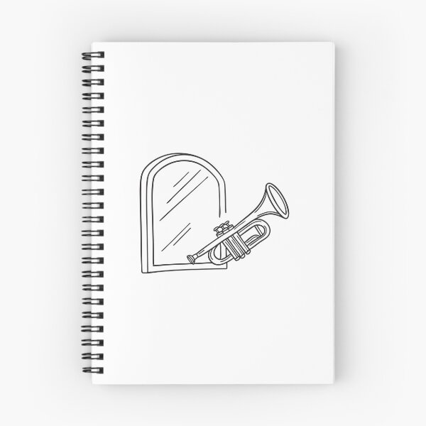 Item preview, Trumpet Near Practice Room Mirror designed and sold by rasagamastore.