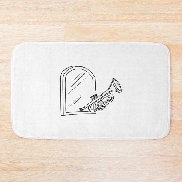 Item preview, Trumpet Near Practice Room Mirror designed and sold by rasagamastore.