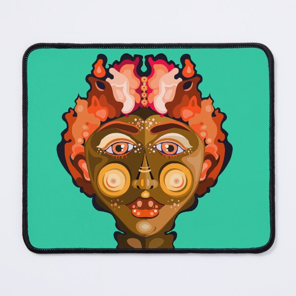 Item preview, Fire Soul | Abstract Portrait designed and sold by Kau_eunoia_arte.