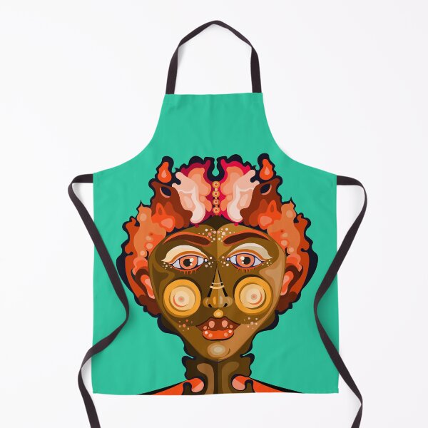 Item preview, Fire Soul | Abstract Portrait designed and sold by Kau_eunoia_arte.