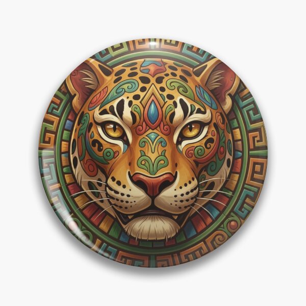 Item preview, Mayan Jaguar designed and sold by Kirrindy Designs.