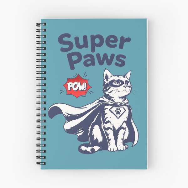 Item preview, Super Paws Superhero Cat Cute  designed and sold by MadeBySidney.