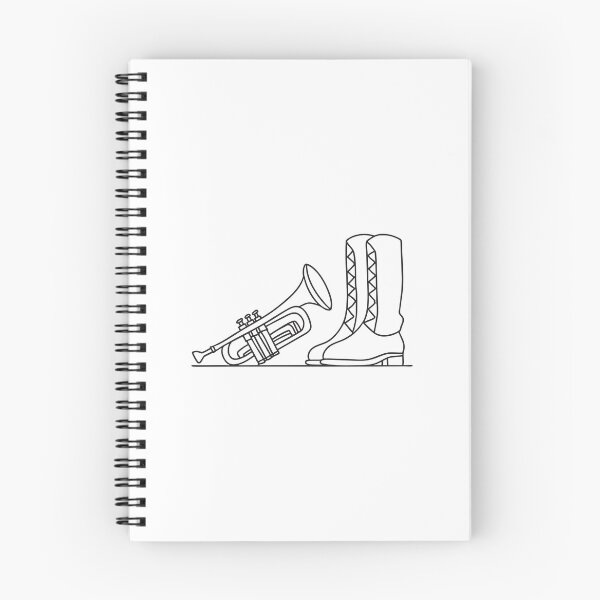Item preview, Trumpet Near Marching Band Boots designed and sold by rasagamastore.