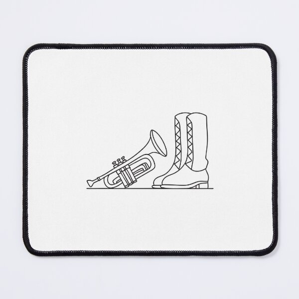 Item preview, Trumpet Near Marching Band Boots designed and sold by rasagamastore.