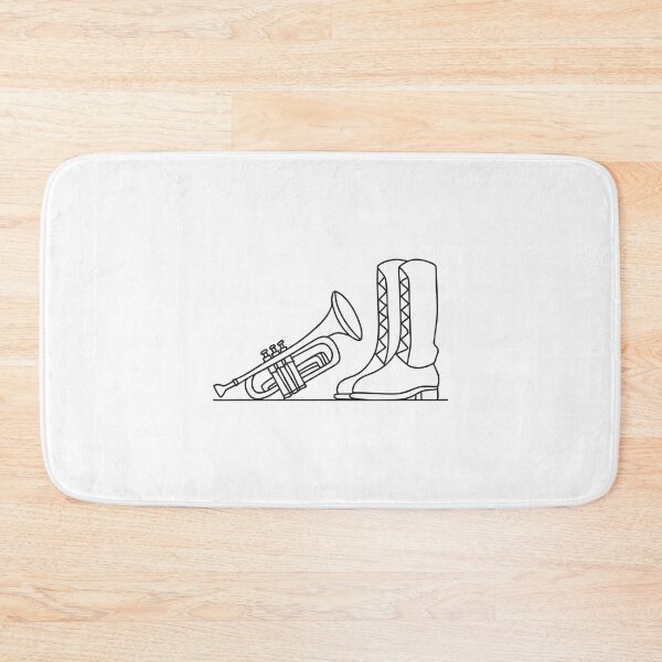 Item preview, Trumpet Near Marching Band Boots designed and sold by rasagamastore.