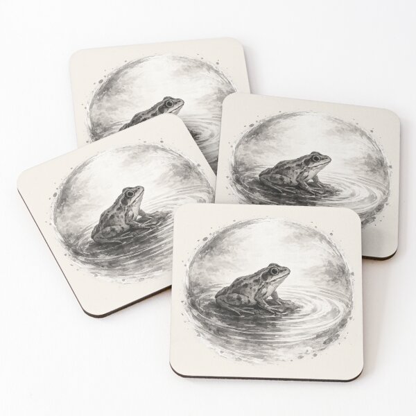 Item preview, Frog by the Water Artwork designed and sold by ChirpInc.