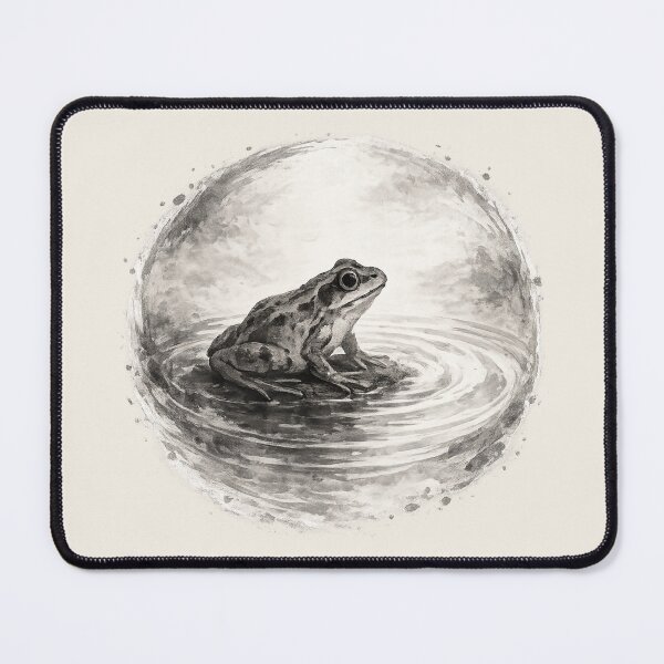 Item preview, Frog by the Water Artwork designed and sold by ChirpInc.
