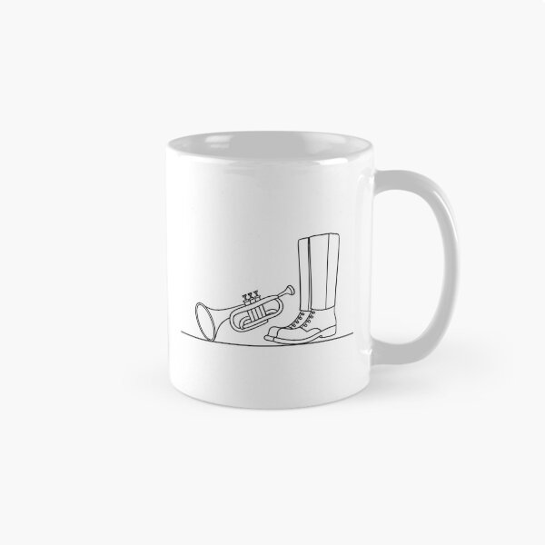 Item preview, Trumpet Beside Marching Boots designed and sold by rasagamastore.