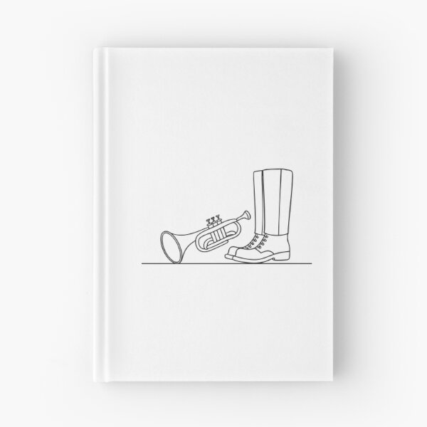 Item preview, Trumpet Beside Marching Boots designed and sold by rasagamastore.