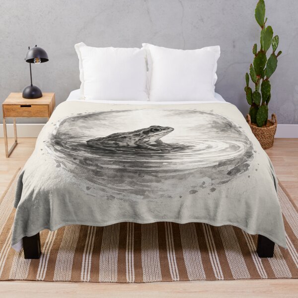 Item preview, Frog by the Water Artwork designed and sold by ChirpInc.