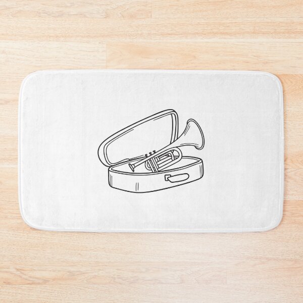 Item preview, Trumpet Inside Open Instrument Case designed and sold by rasagamastore.