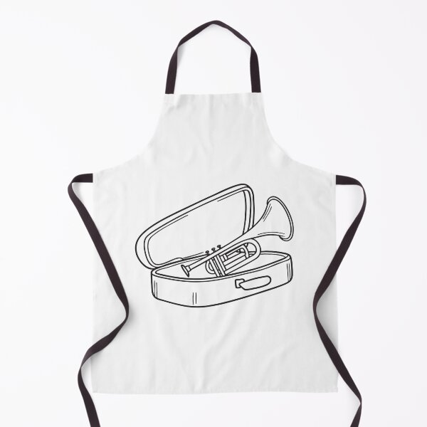 Item preview, Trumpet Inside Open Instrument Case designed and sold by rasagamastore.