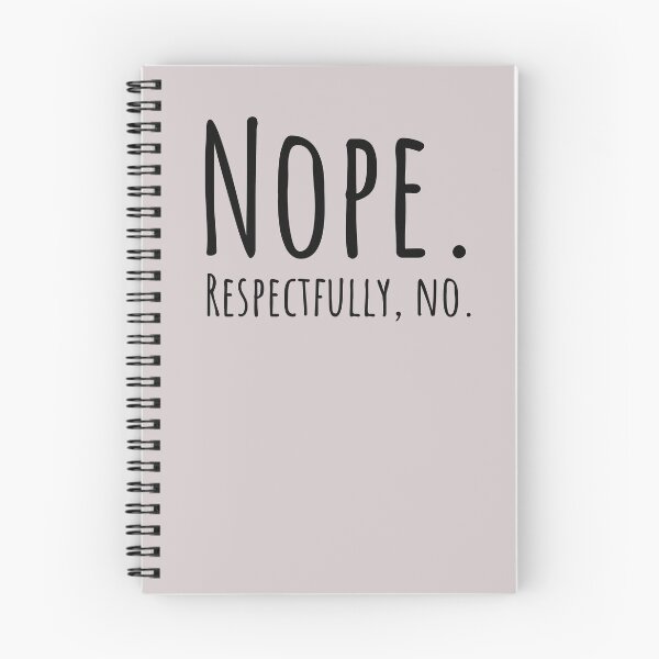 Item preview, Nope. Respectfully No. PDA Autistic Boundary designed and sold by Notty DOT.