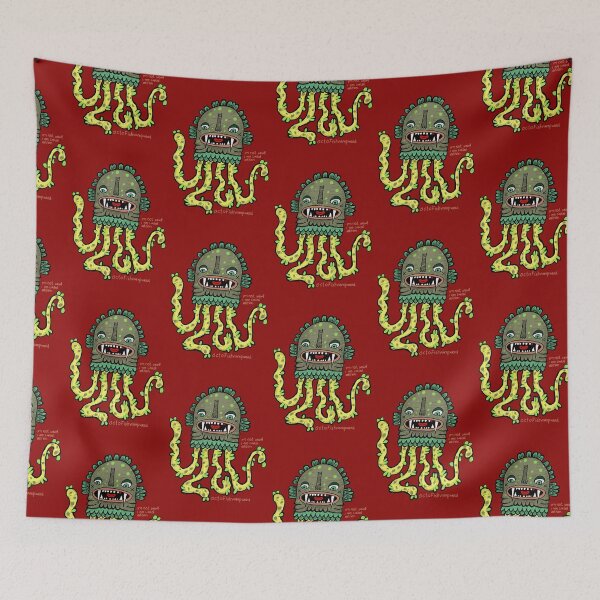 Item preview, weird fish octopus mixed designed and sold by delyo.
