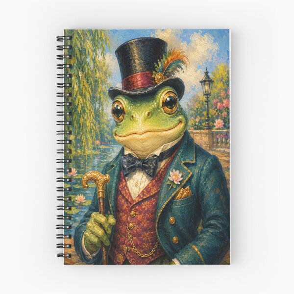 Item preview, Victorian Dapper Frog designed and sold by AtlantiqArt.