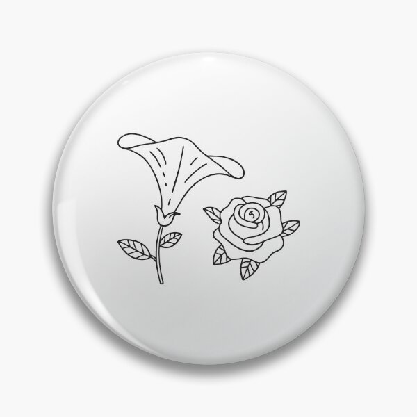Item preview, Rose Bush Growing Near Trumpet Vine designed and sold by rasagamastore.