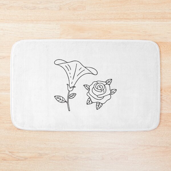 Item preview, Rose Bush Growing Near Trumpet Vine designed and sold by rasagamastore.