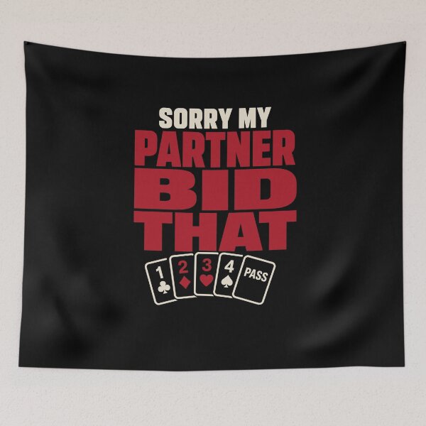 Item preview, Bridge Game Bridge Player Duplicate Bridge Gift designed and sold by AndreasMei.