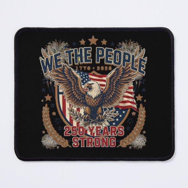 Item preview, We The People 1776–2026 USA 250 Years Strong Patriotic Eagle Design designed and sold by GiftLore Studio.