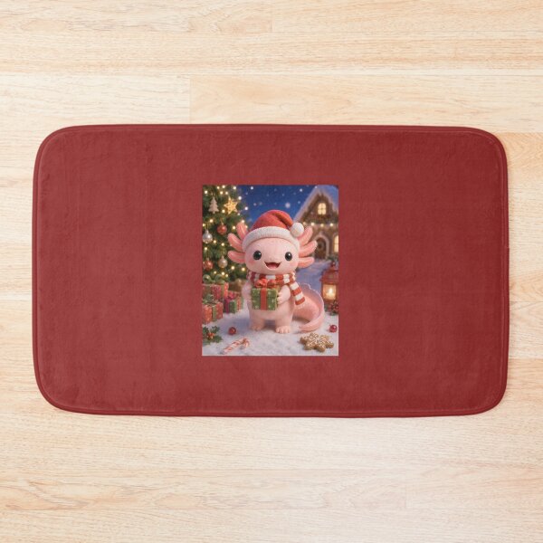 Item preview, 3D Christmas Axolotl designed and sold by Axokris.