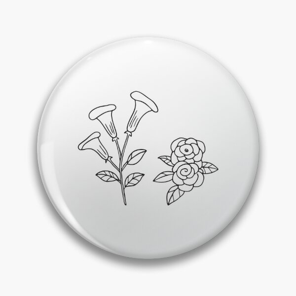 Item preview, Trumpet Vine Near Flowering Rose Bush designed and sold by rasagamastore.