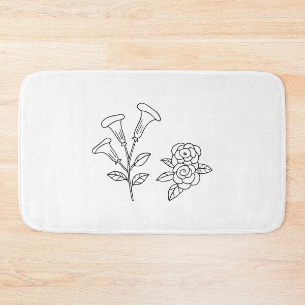 Item preview, Trumpet Vine Near Flowering Rose Bush designed and sold by rasagamastore.