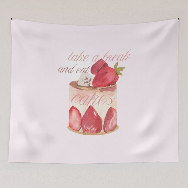 Item preview, Take a break and eat cakes designed and sold by reimidesign.